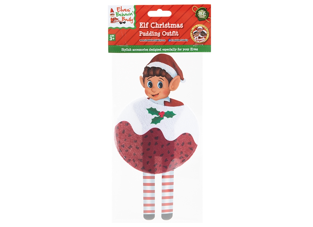 Elf Christmas Pudding Outfit - Click Image to Close
