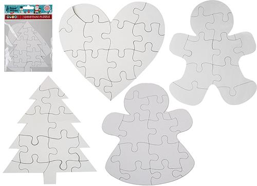 Make Your Own Christmas Puzzle Set Of 2 - Click Image to Close