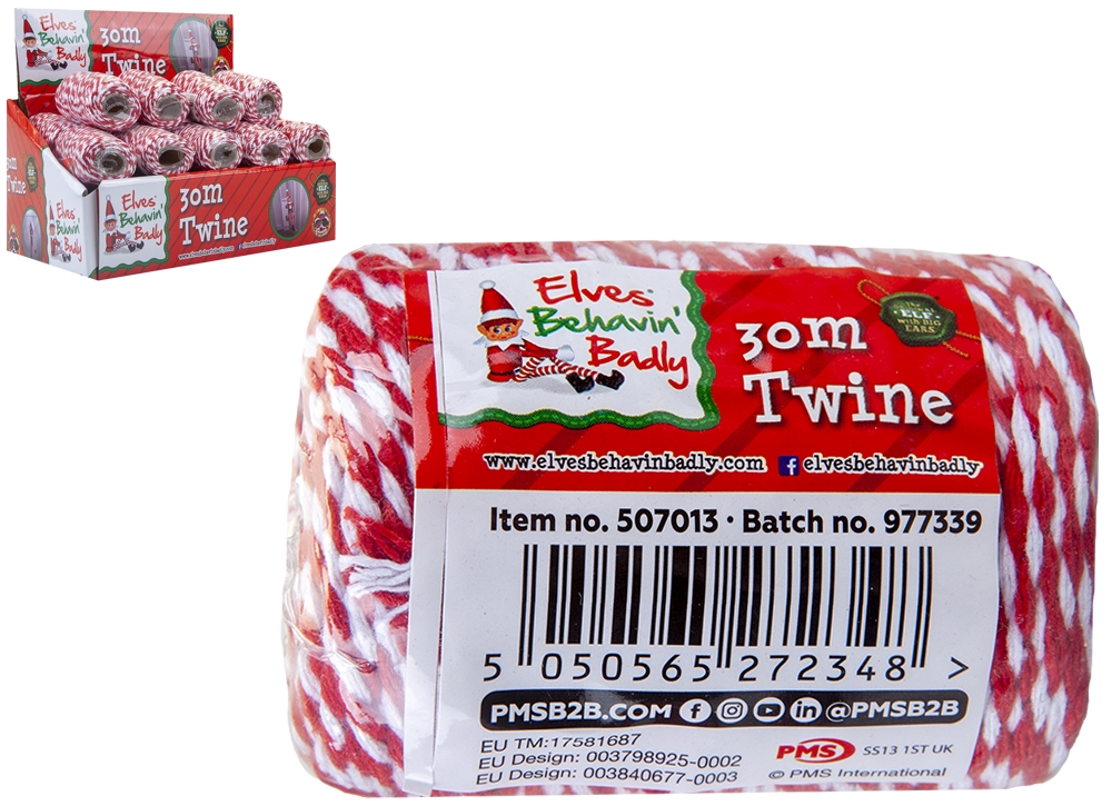 30M Red & White Elf String - Click Image to Close