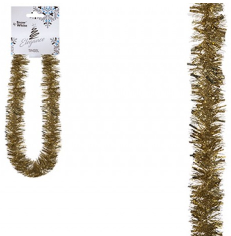 Thick And Thin 2m Tinsel Gold - Click Image to Close