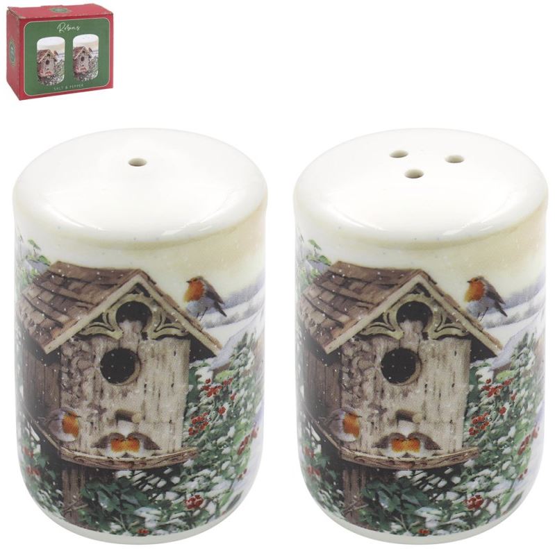 Robins Salt & Pepper Set - Click Image to Close