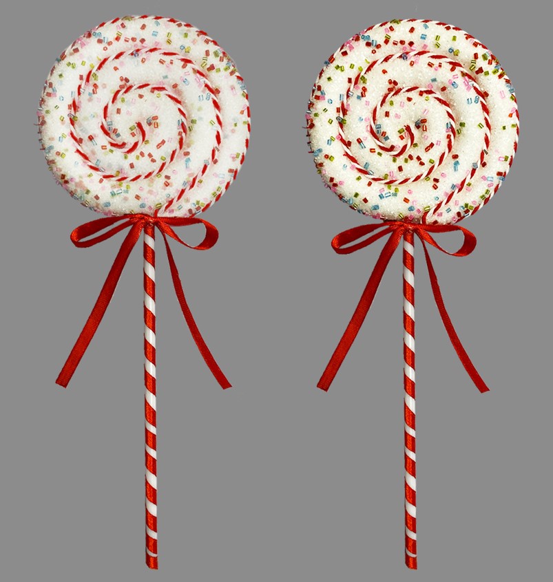 10 X 28cm Lolly Pick Assorted - Click Image to Close