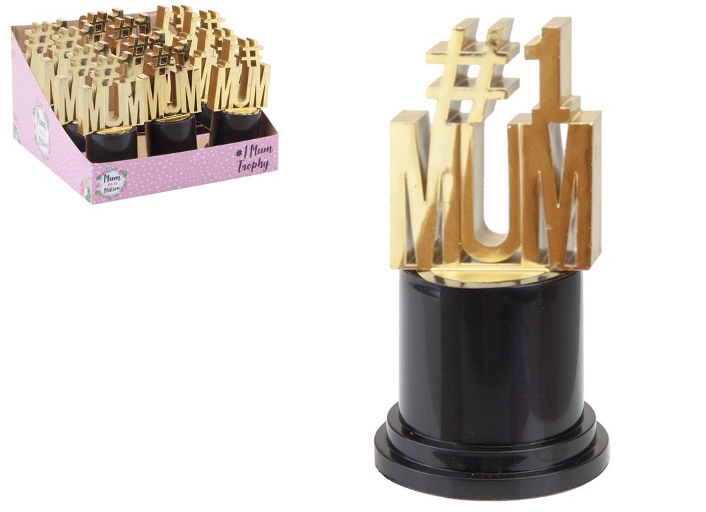 Number 1 Mum Novelty Trophy - Click Image to Close