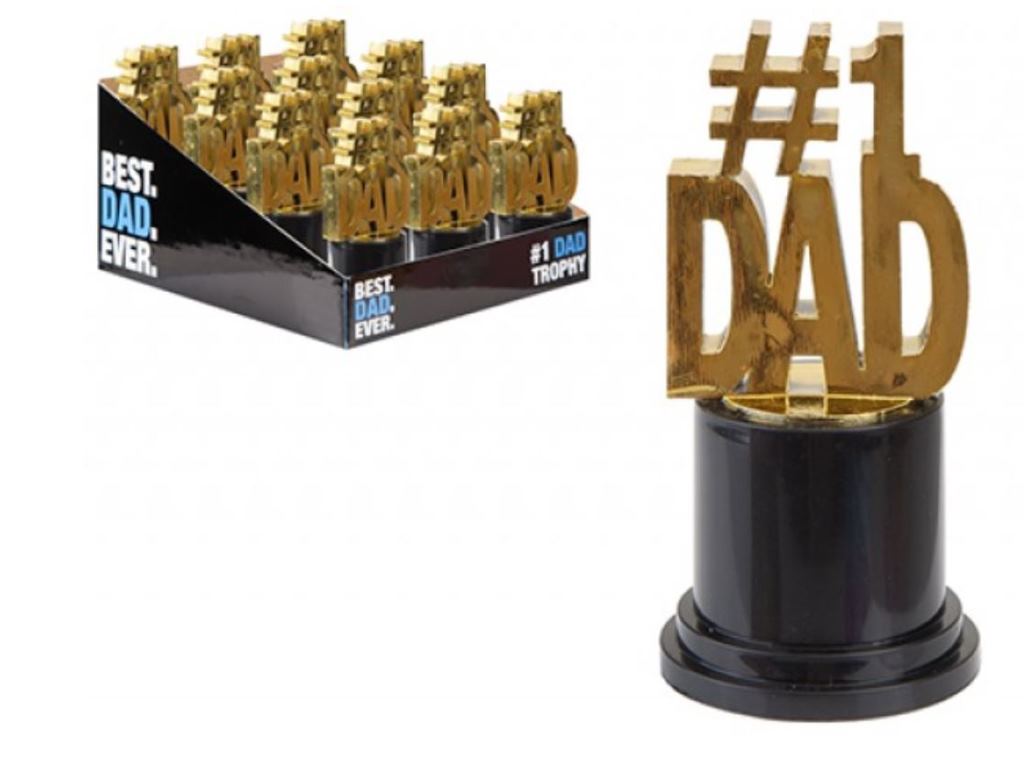 Number 1 Dad Novelty Trophy - Click Image to Close