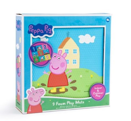 Peppa Pig Foam Play Mats - Click Image to Close