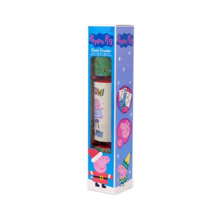 Peppa Pig Giant Christmas Cracker 55cm - Click Image to Close