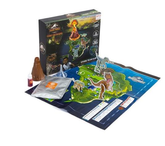 Jurassic World Volcano Set - Click Image to Close