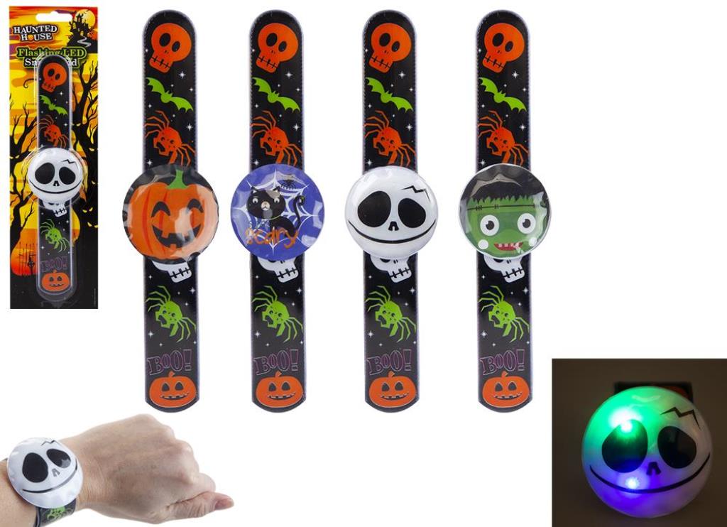 LED FLASHING SNAP BAND - Click Image to Close