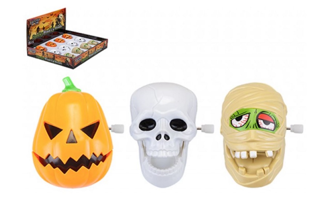 WIND UP SCARY HEADS - Click Image to Close