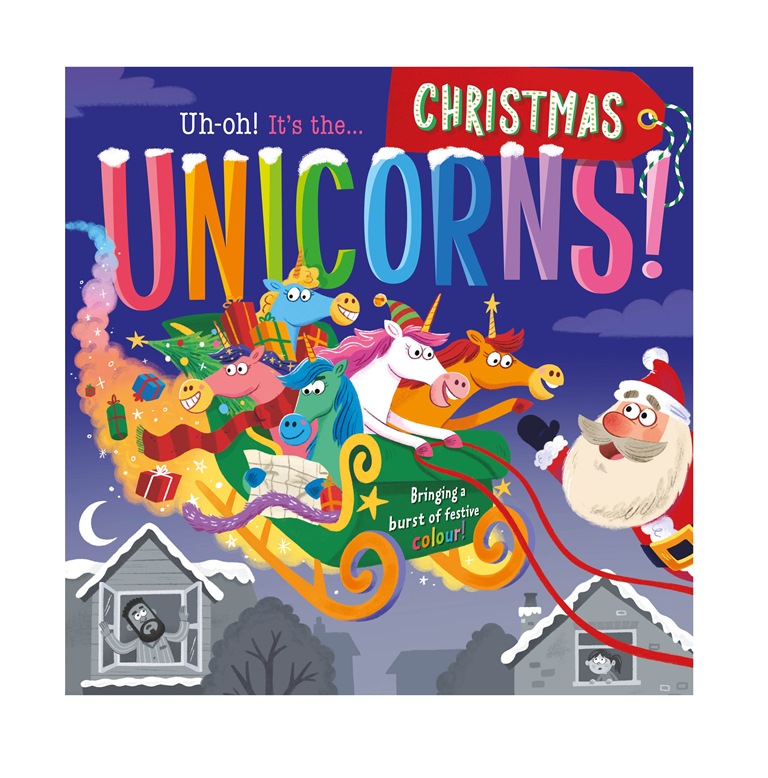 Uh-oh! It's the Christmas Unicorns! (ZERO VAT) - Click Image to Close