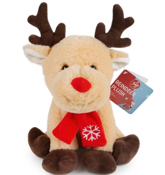 Reindeer Plush 25cm - Click Image to Close