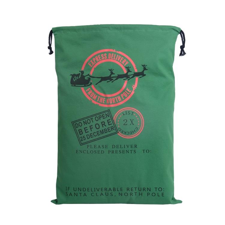 Special Overnight Delivery Santa Sack 70cm X 50cm - Click Image to Close