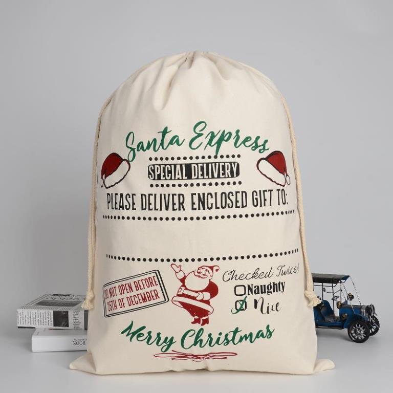 Santa Express Special Delivery Santa Sack 70cm X 50cm - Click Image to Close