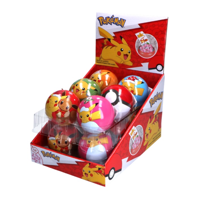 Pokemon Ball Filled With Jellys Beans 5g x 12 ( £1.66 Each - Click Image to Close