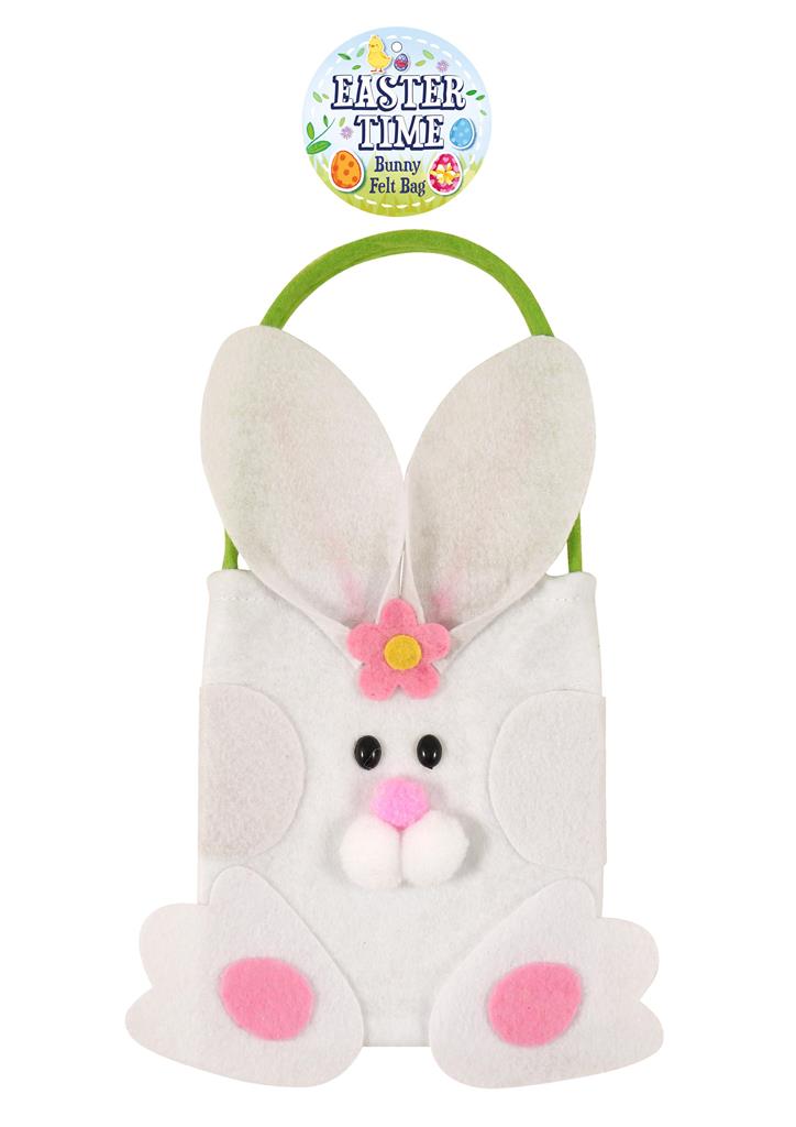 Easter Felt Bunny Bag ( 17cm x 23cm ) - Click Image to Close