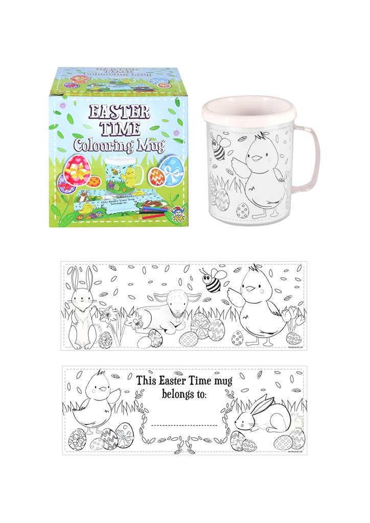 ** OFFER ** COLOUR IN YOUR OWN EASTER MUG - Click Image to Close