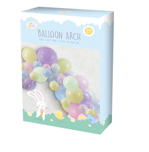 EASTER BALLOON ARCH KIT - Click Image to Close