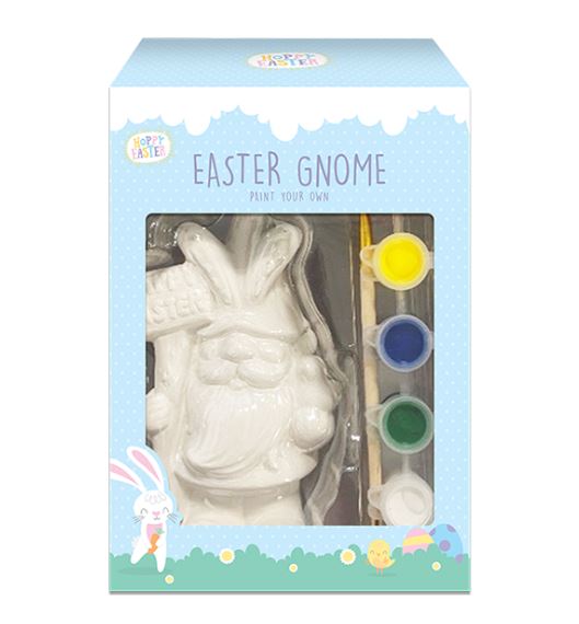 PAINT YOUR OWN EASTER GNOME - Click Image to Close