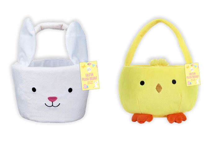 Easter Plush Basket - Click Image to Close