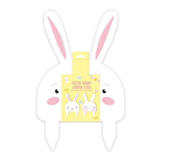 Easter Bunny Garden Stake - Click Image to Close