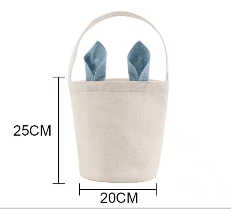 Easter Bag Blue Suitable For Sublimation - Click Image to Close