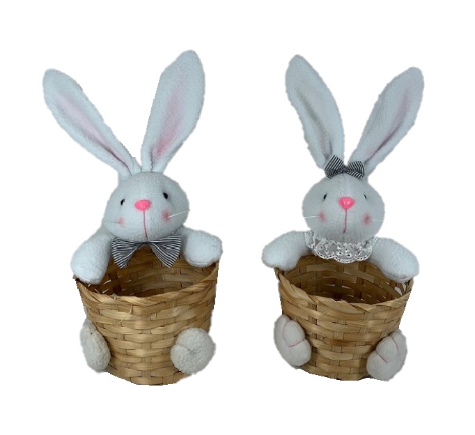 Easter Wicker basket - Click Image to Close