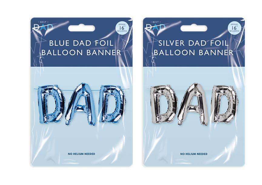16" Dad Foil Balloon - Click Image to Close