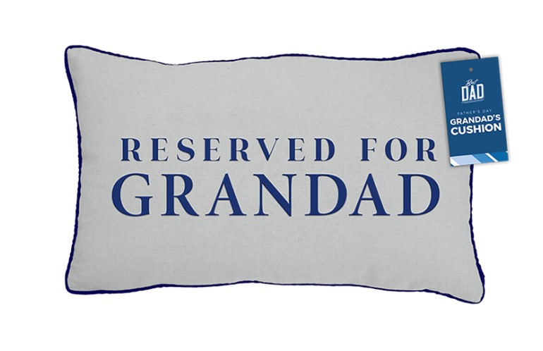 Reserved for Grandad Cushion - Click Image to Close