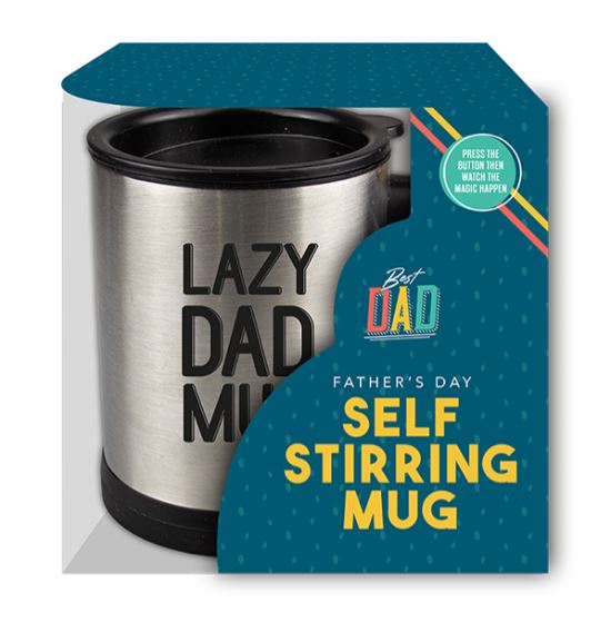 Best Dad Self Stirring Mug - Click Image to Close