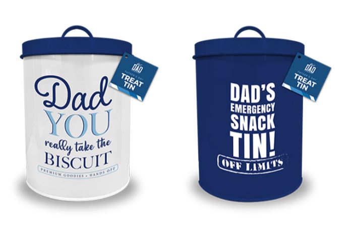 Best Dad Treat Tin ( Assorted Designs ) - Click Image to Close