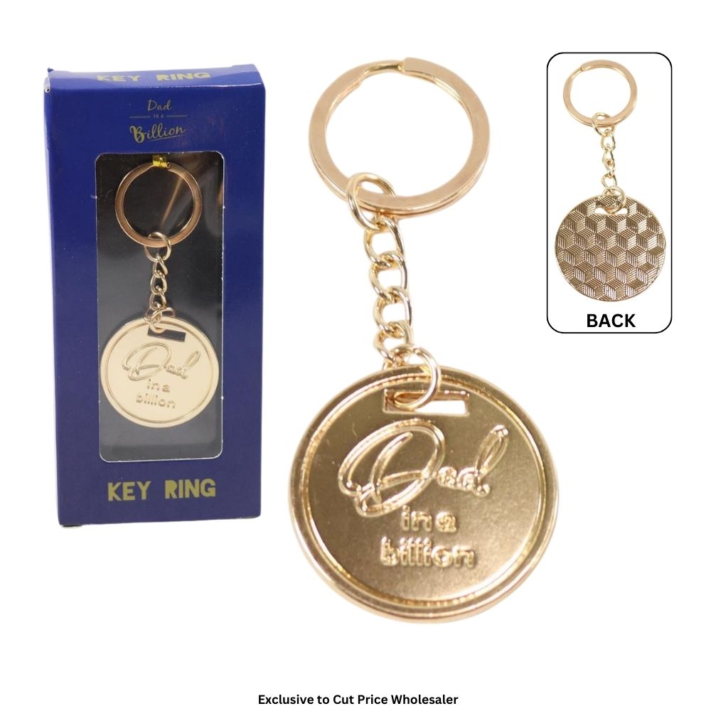 Dad In A Billion Keyring - Click Image to Close