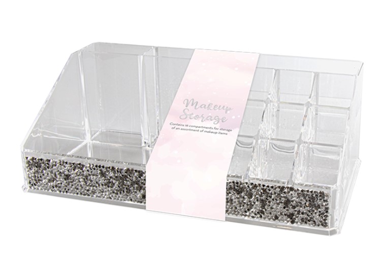 Plastic Makeup Storage Holder - Click Image to Close