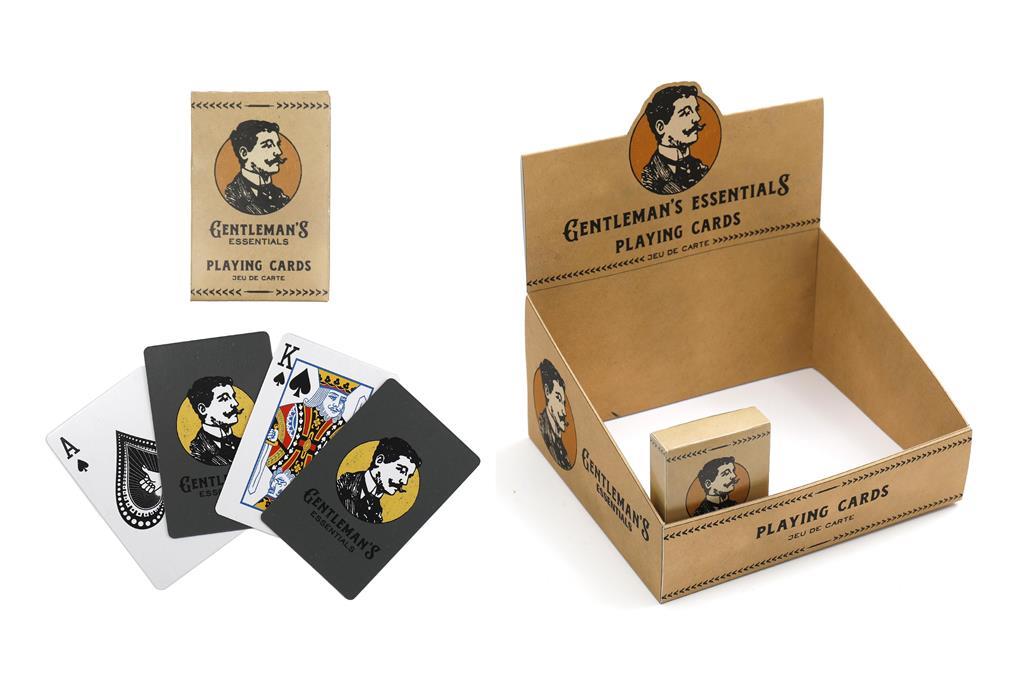 Gentlemans 9cm Playing Cards - Click Image to Close