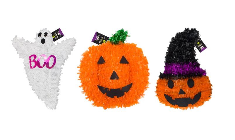 Halloween Tinsel Character Plaque - Click Image to Close