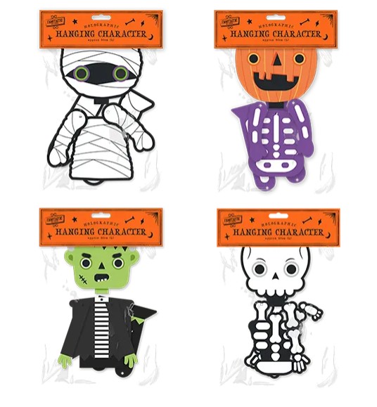 Holographic Hanging Character 50cm - Click Image to Close