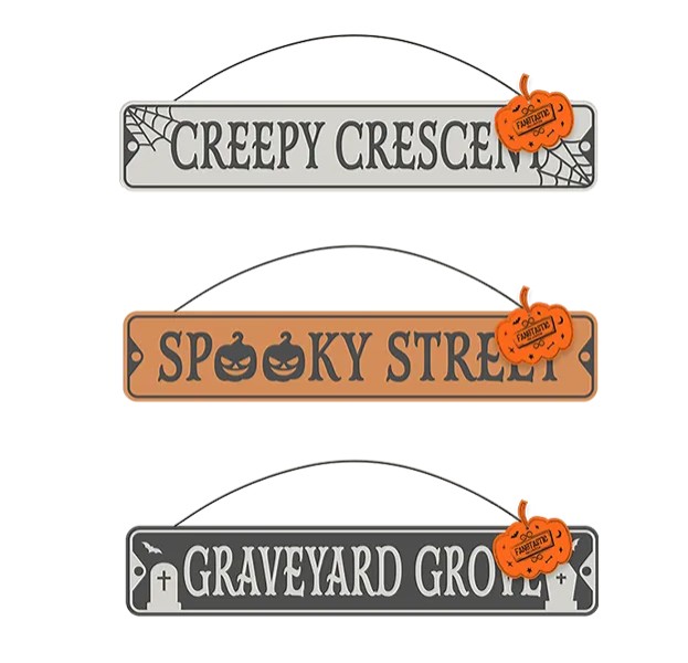 Halloween Metal Plaque - Click Image to Close