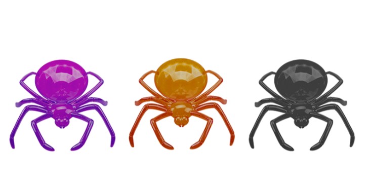 Halloween Scary Spider Bowl - Click Image to Close