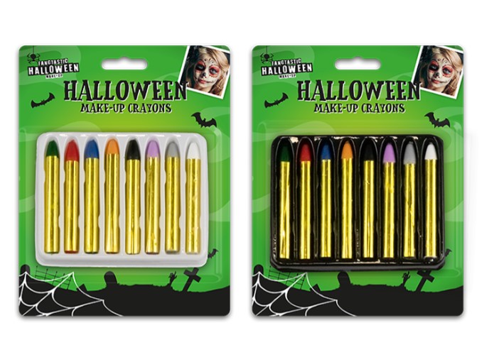 Halloween Make Up Crayons - Click Image to Close