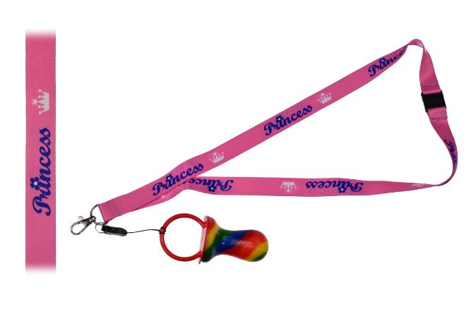 Princess Lanyard With Rock Dummy - Click Image to Close