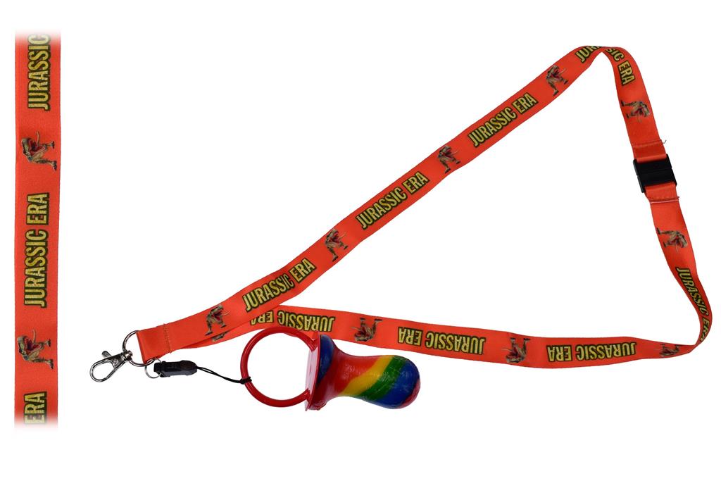 Dinosaur Lanyard With Rock Dummy - Click Image to Close