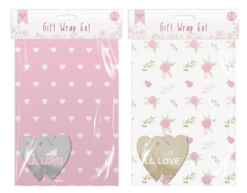 Mothers Day Gift Wrap Pack - Click Image to Close