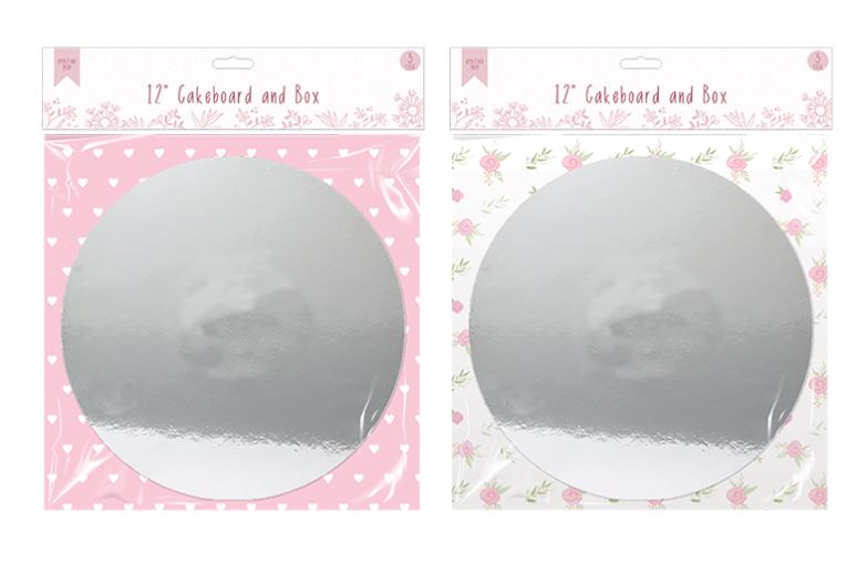 MOTHER'S DAY 12" CAKEBOARD & BOX - Click Image to Close