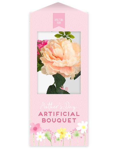 Mothers Day Artficial Bouquet - Click Image to Close