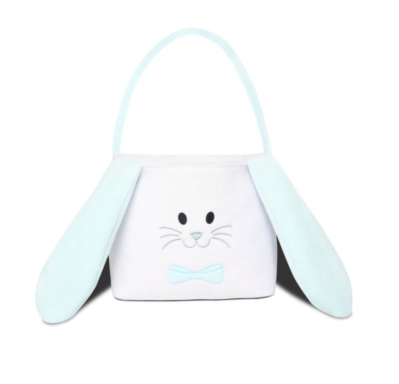 BLUE EASTER BAG WITH EARS PERFECT TO PERSONALISE - Click Image to Close