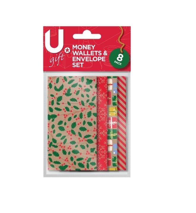 Festive Money Wallets And Envelope Set - Click Image to Close