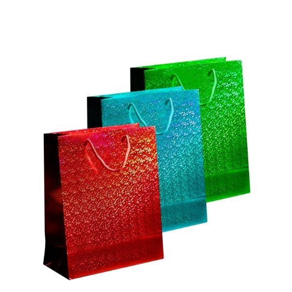Holographic Bag Medium 23 X 18 X 10cm - Click Image to Close