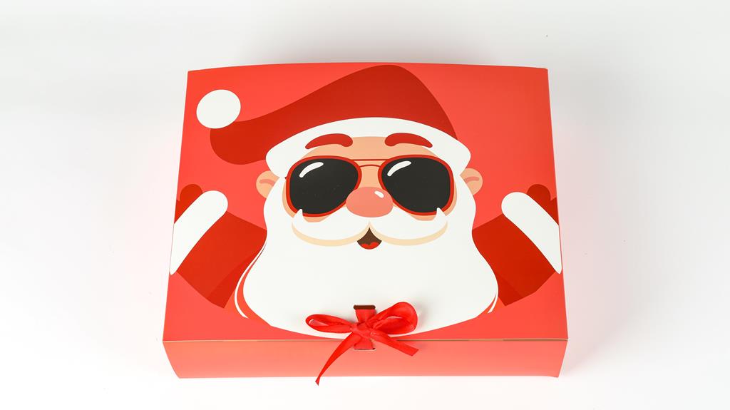 Christmas Santa Sunglasses Gift Box 31 x 24.5 x 8cm - Click Image to Close