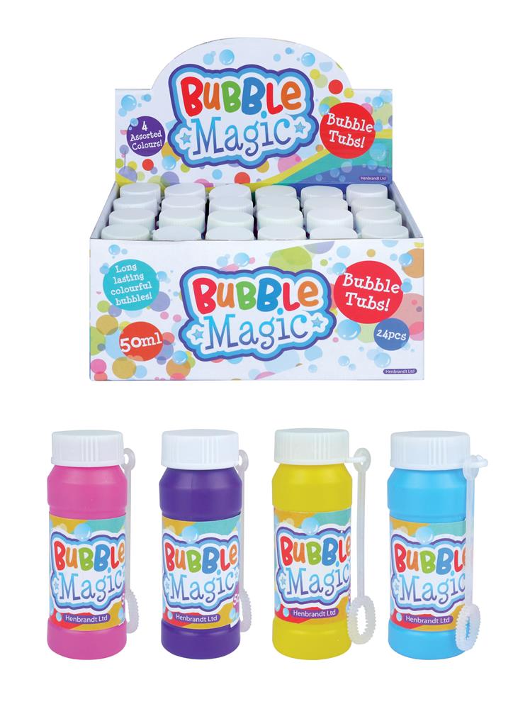 Bubbles Magic With Wand 50ml X 24 ( 18p Each ) - Click Image to Close