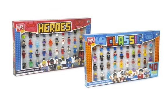 Block Tech Figure Set ( Assorted Designs ) - Click Image to Close