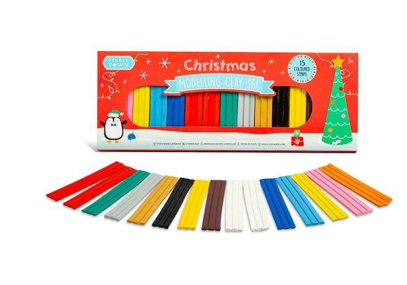 Christmas Modelling Clay Set - Click Image to Close